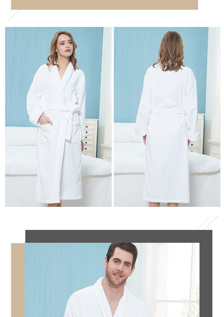 Luxury Cotton Bathrobe