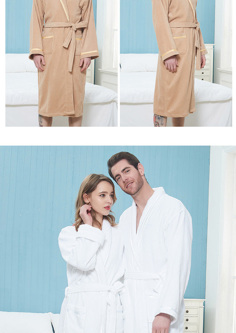 Luxury Cotton Bathrobe