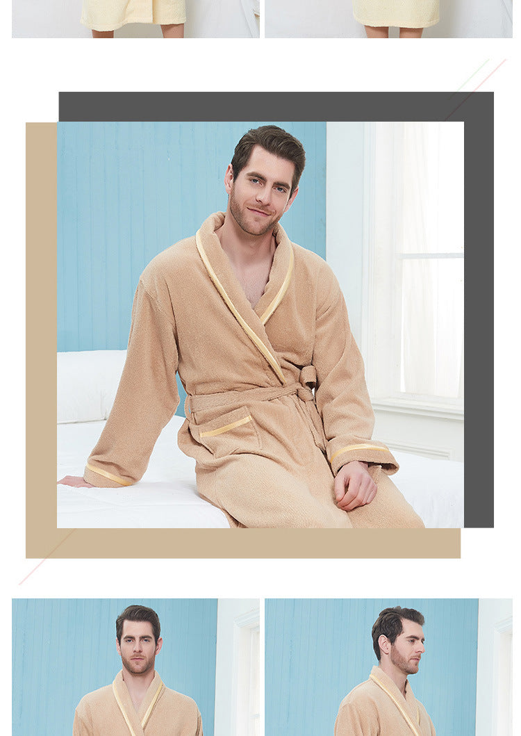 Luxury Cotton Bathrobe