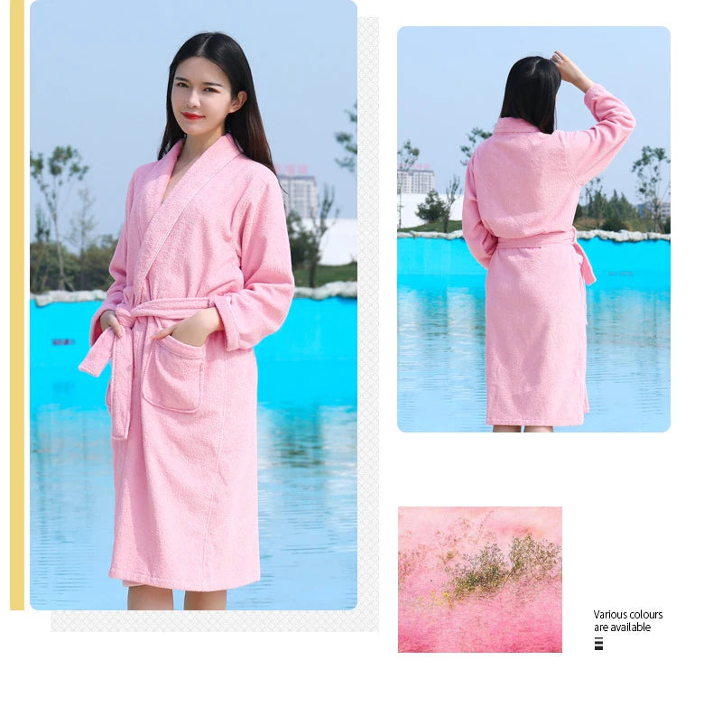 Luxury Cotton Bathrobe