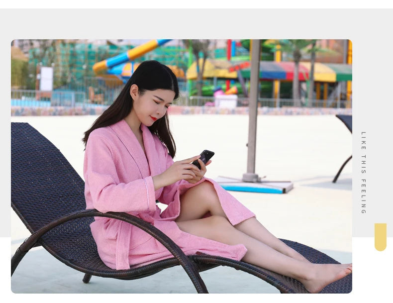 Luxury Cotton Bathrobe