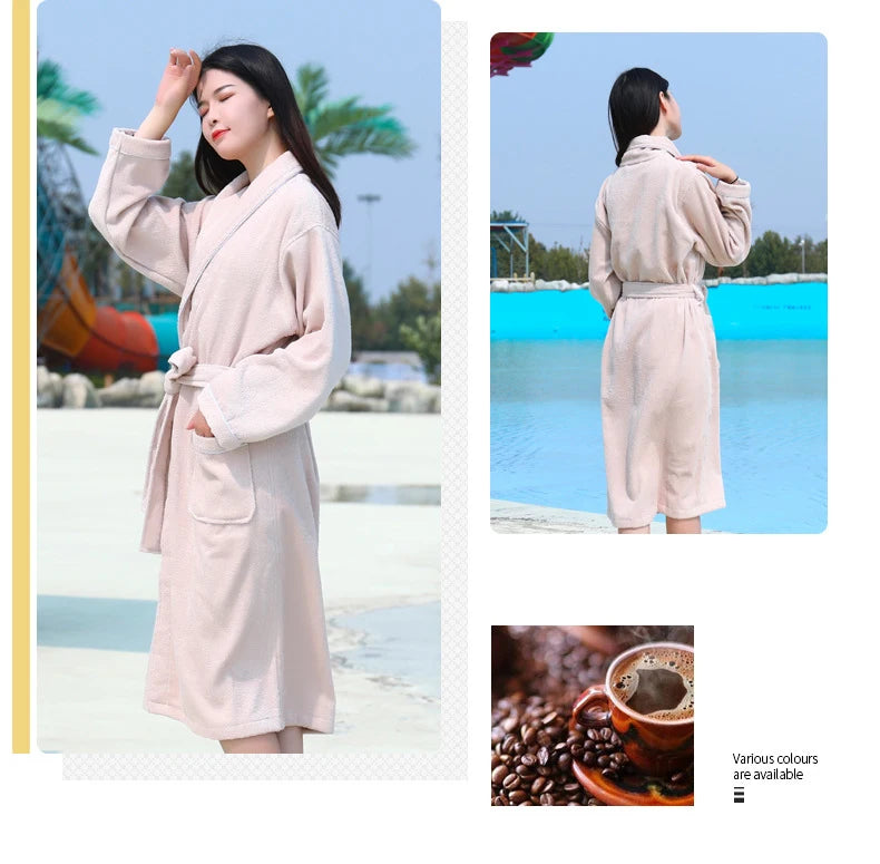 Luxury Cotton Bathrobe