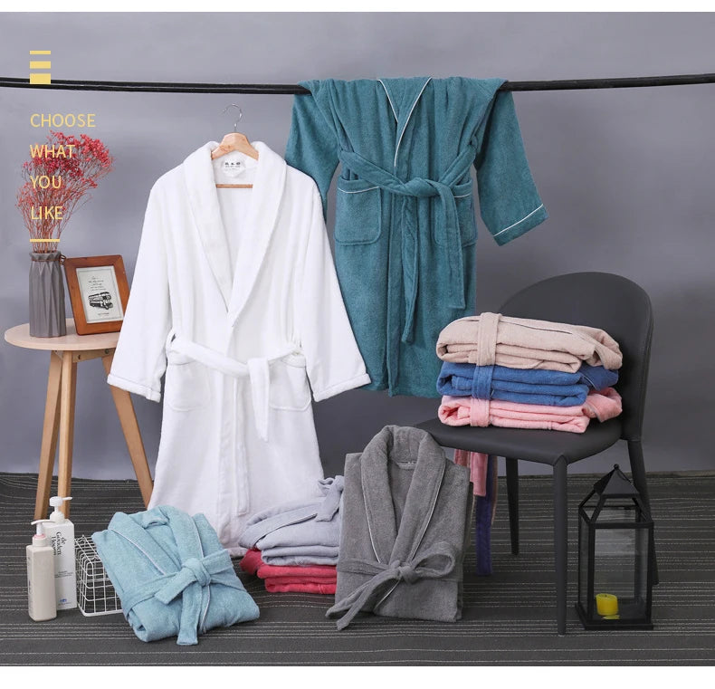 Luxury Cotton Bathrobe