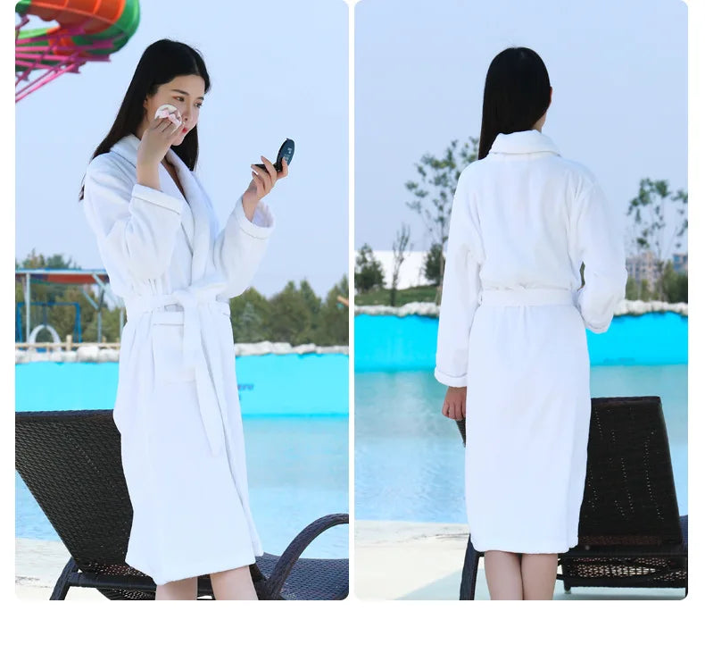 Luxury Cotton Bathrobe