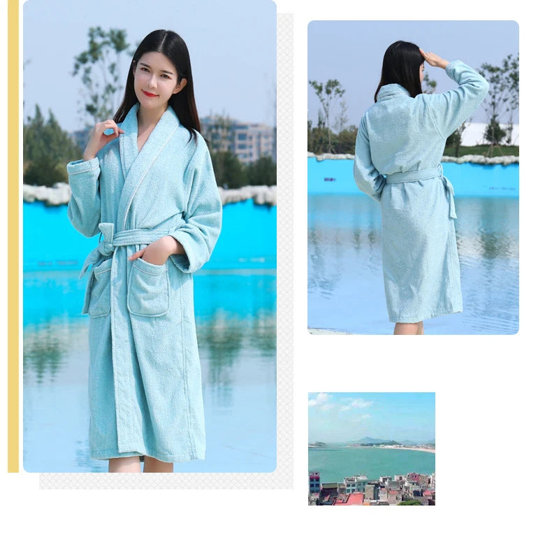 Luxury Cotton Bathrobe
