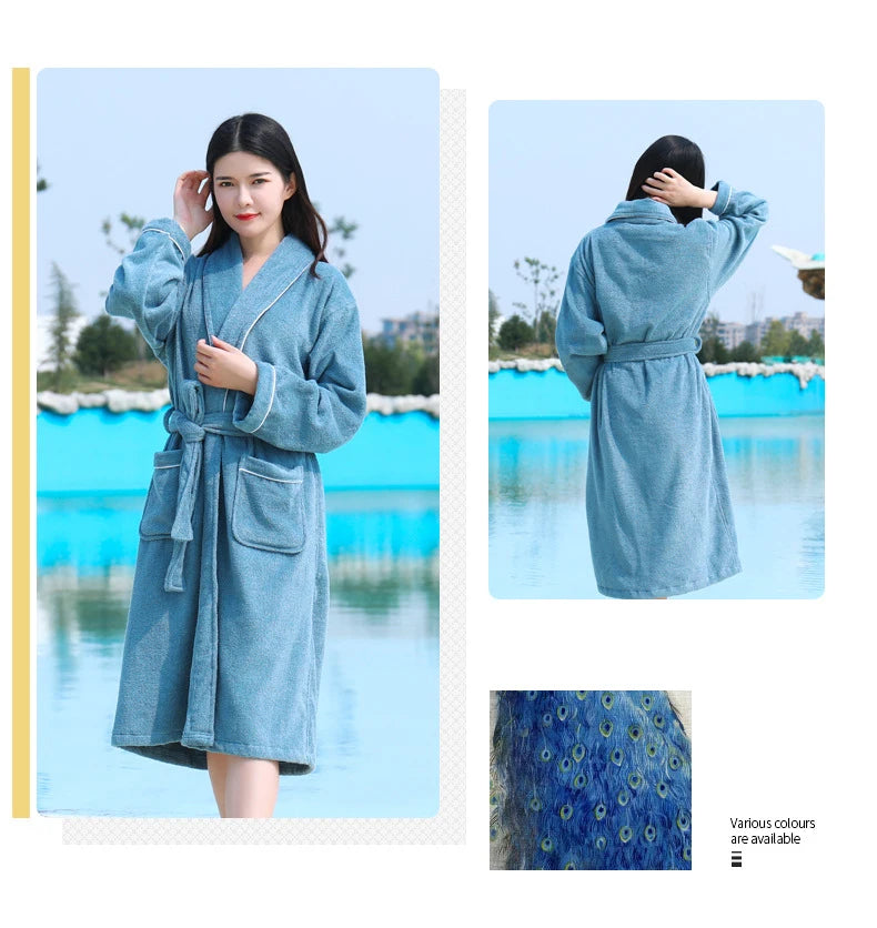 Luxury Cotton Bathrobe
