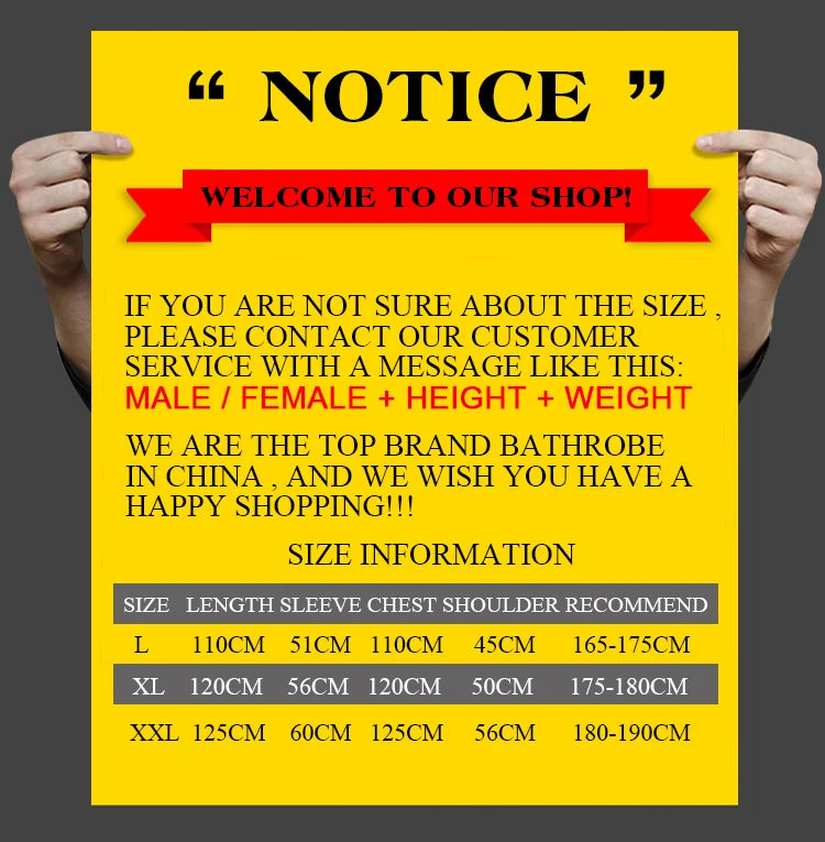 Luxury Cotton Bathrobe