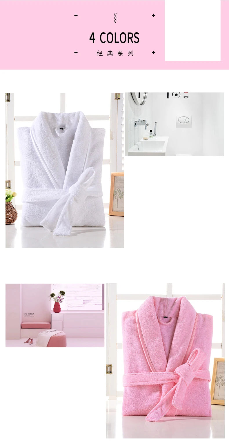 Luxury Cotton Bathrobe