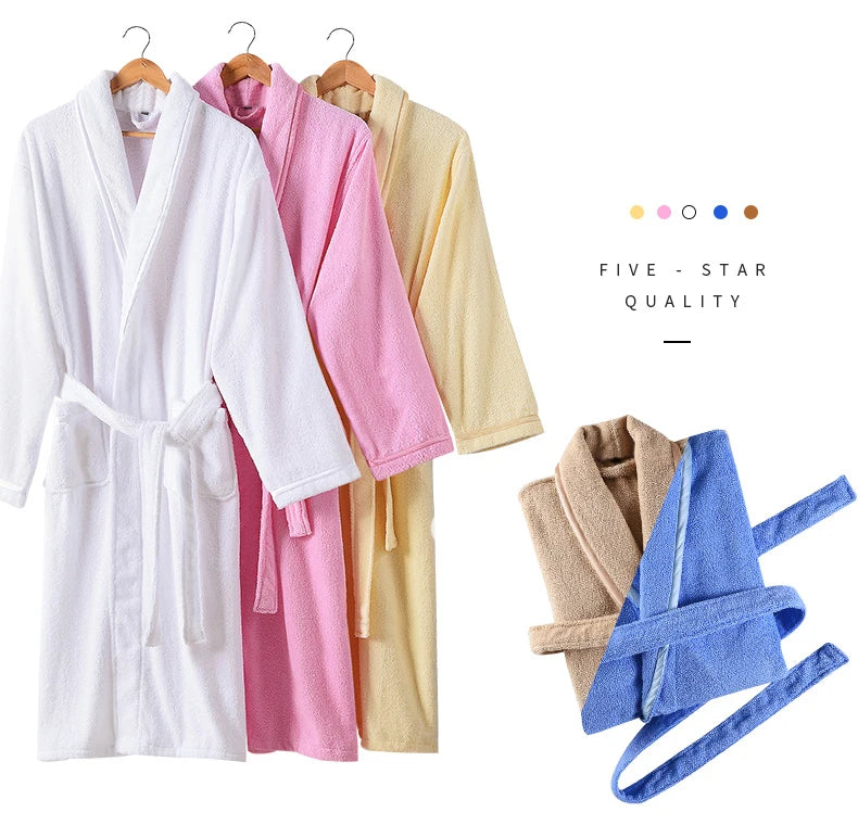 Luxury Cotton Bathrobe