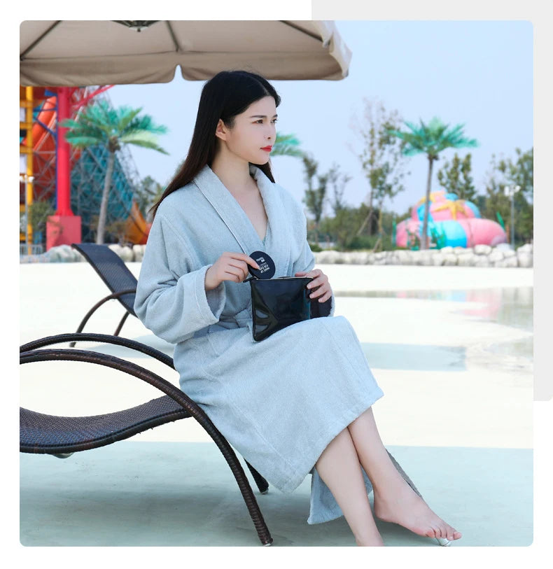 Luxury Cotton Bathrobe
