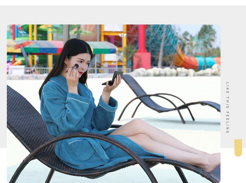 Luxury Cotton Bathrobe