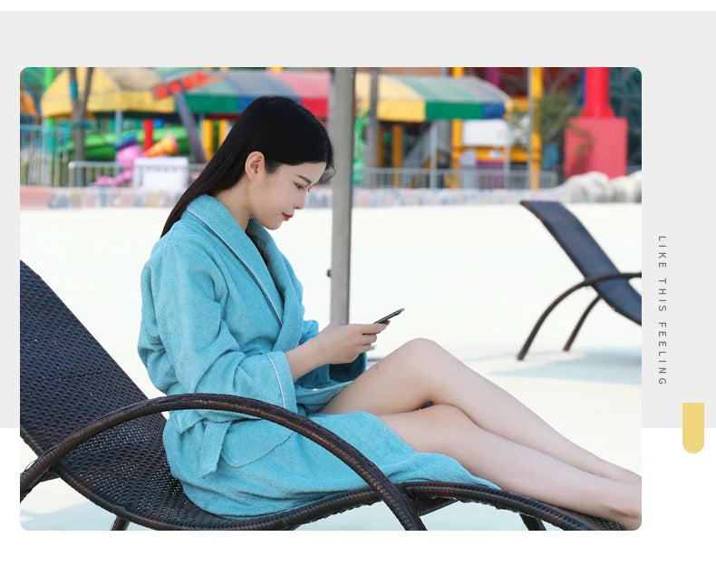 Luxury Cotton Bathrobe