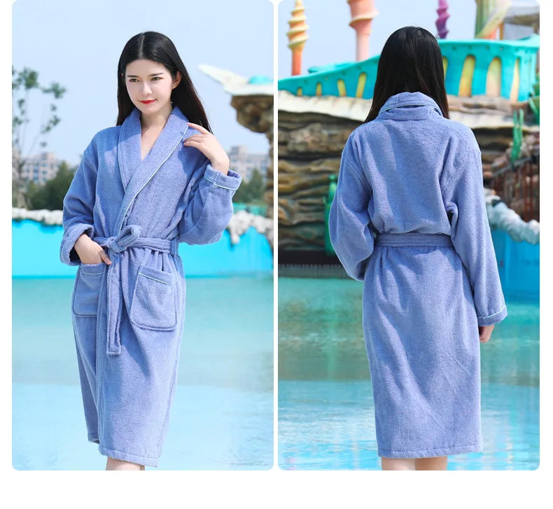 Luxury Cotton Bathrobe
