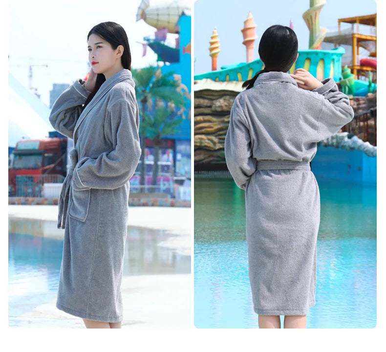 Luxury Cotton Bathrobe