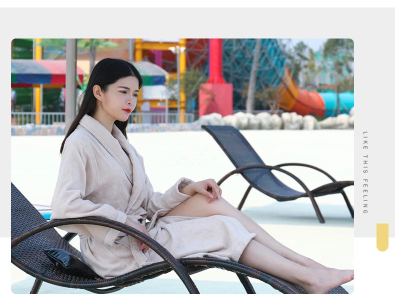 Luxury Cotton Bathrobe