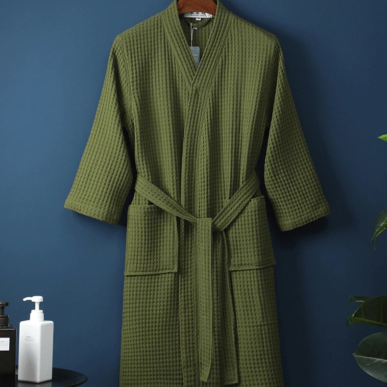 Cotton Kimono Bathrobe