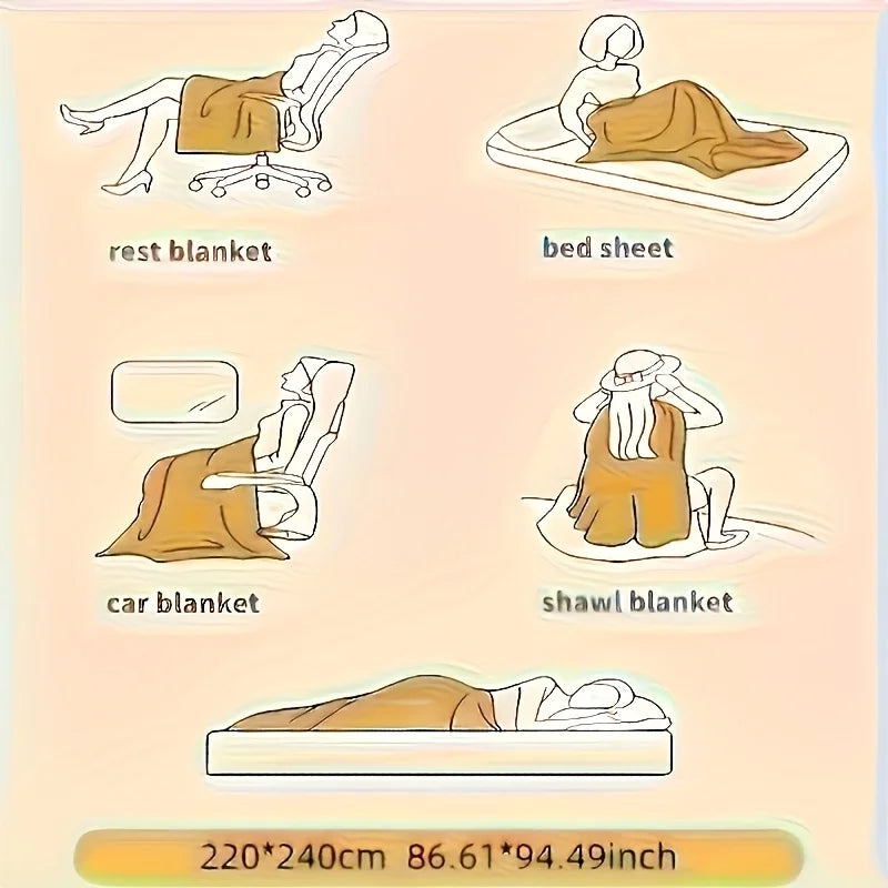 Weighted Sherpa Fleece Blanket