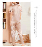 Women's Satin Pajama Set
