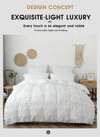 Luxury Tufted Duvet Cover Set