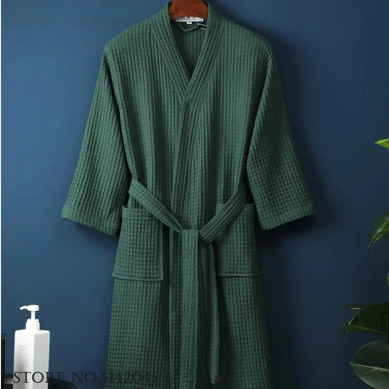 Cotton Kimono Bathrobe