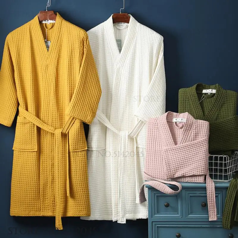 Cotton Kimono Bathrobe