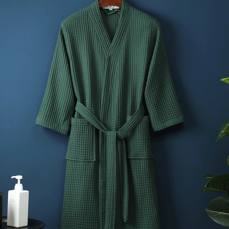 Cotton Kimono Bathrobe