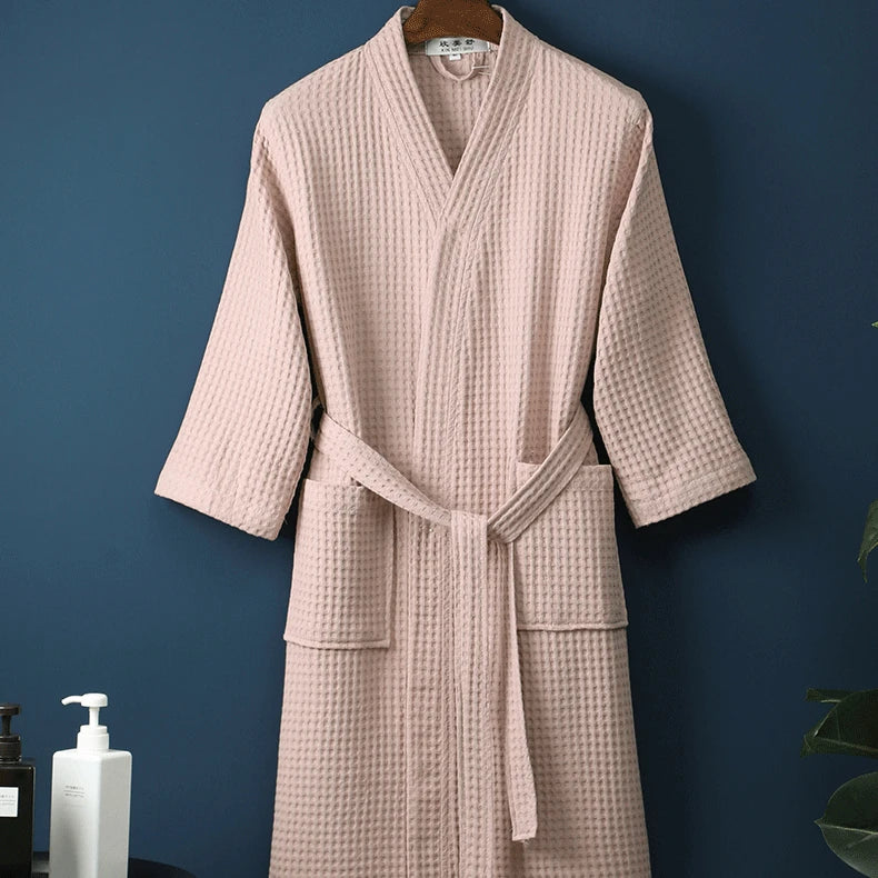 Cotton Kimono Bathrobe