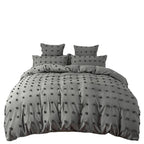 Luxury Tufted Duvet Cover Set