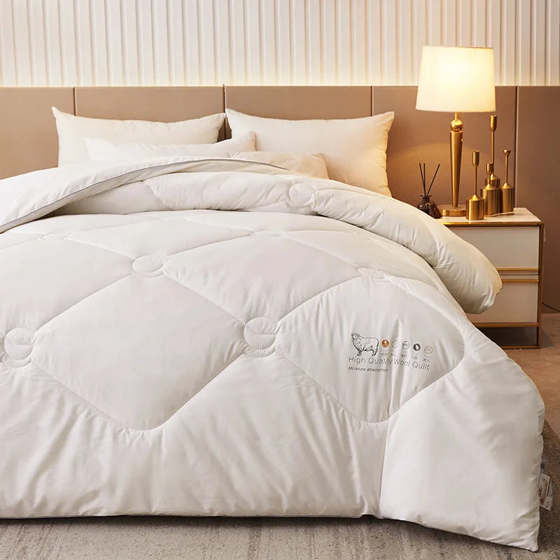 New Zealand wool quilt, thick heating blanket