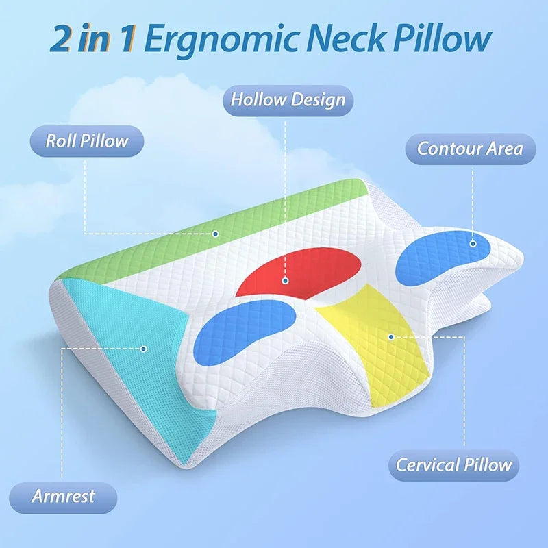 Butterfly Memory Foam Pillow