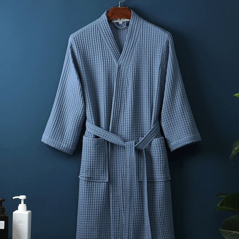 Cotton Kimono Bathrobe