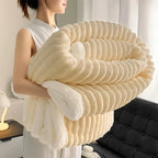 Weighted Sherpa Fleece Blanket